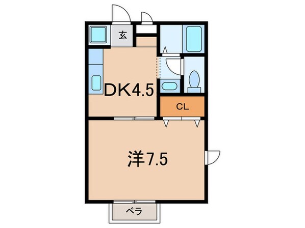 エクセレント甲東園の物件間取画像